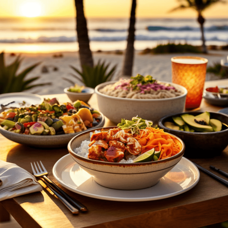 La cuisine d’Hawaï : un paradis de saveurs asiatiques et polynésiennes